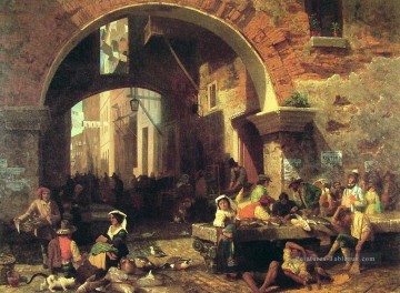 L’Arc d’Octave luminisme Albert Bierstadt Peinture à l'huile